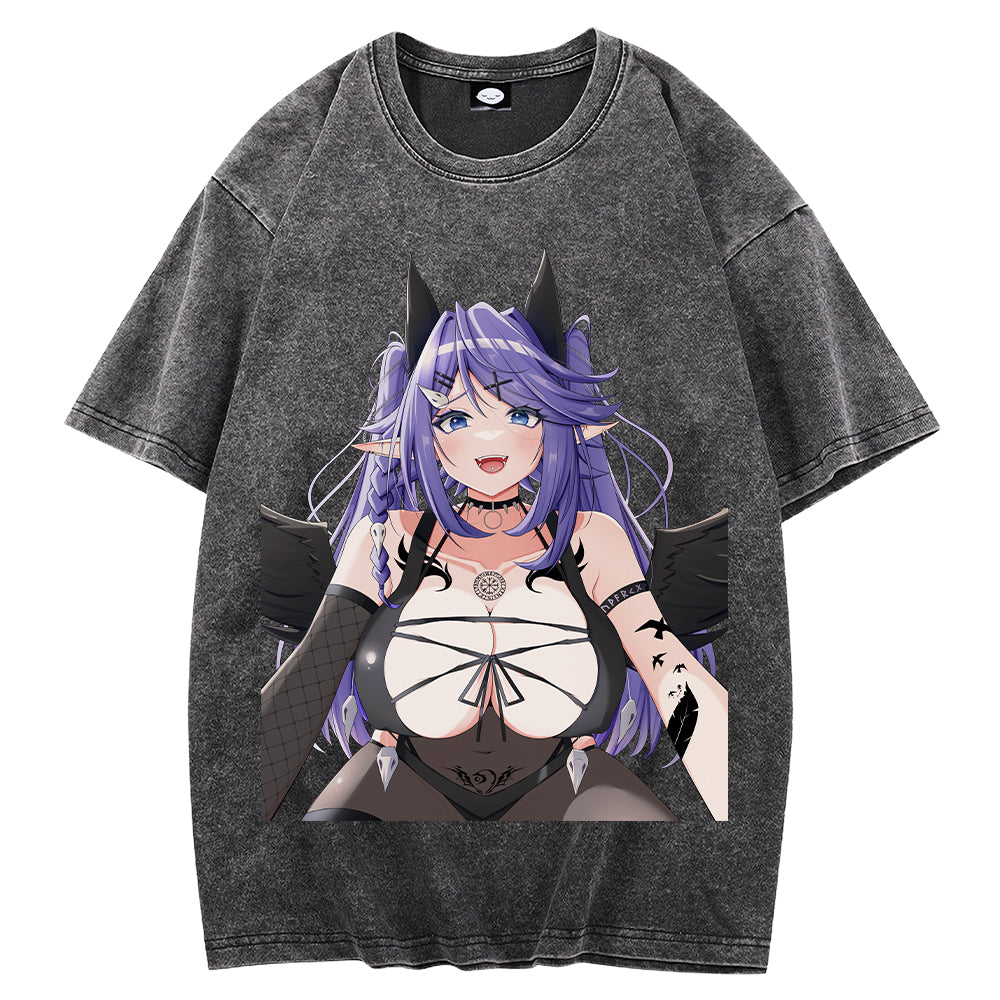 LoonaValkyria Acid Wash T-Shirt Petition