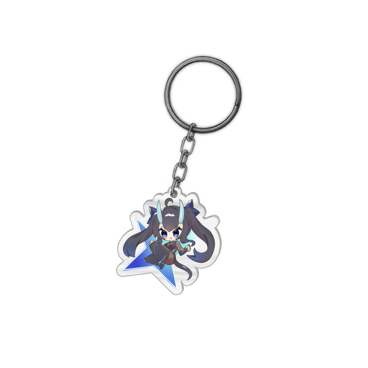 Azuriteien Chibi Keychain