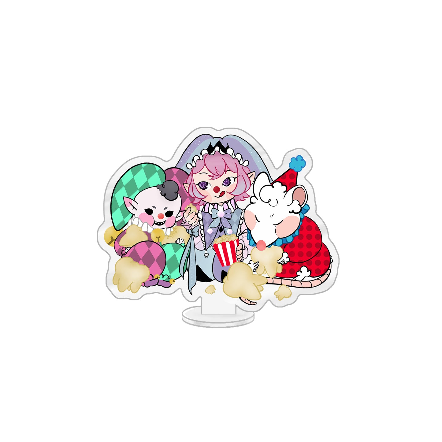 Weebotheclown Circus Friends Standee