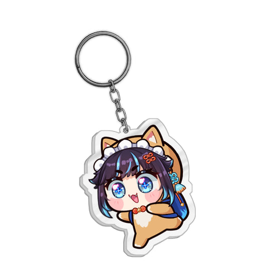 Konie Shiba Inu Acrylic Keychain