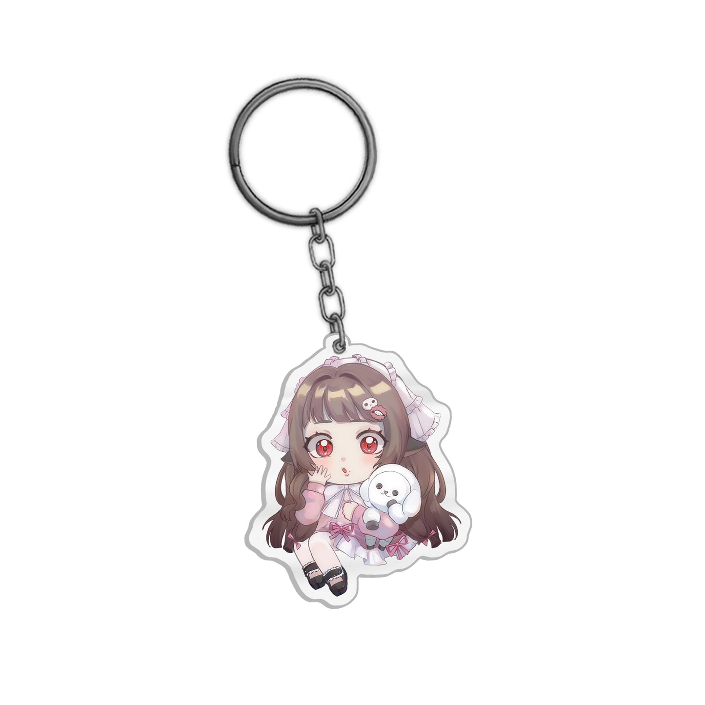 Essie_ch Shocked Keychain