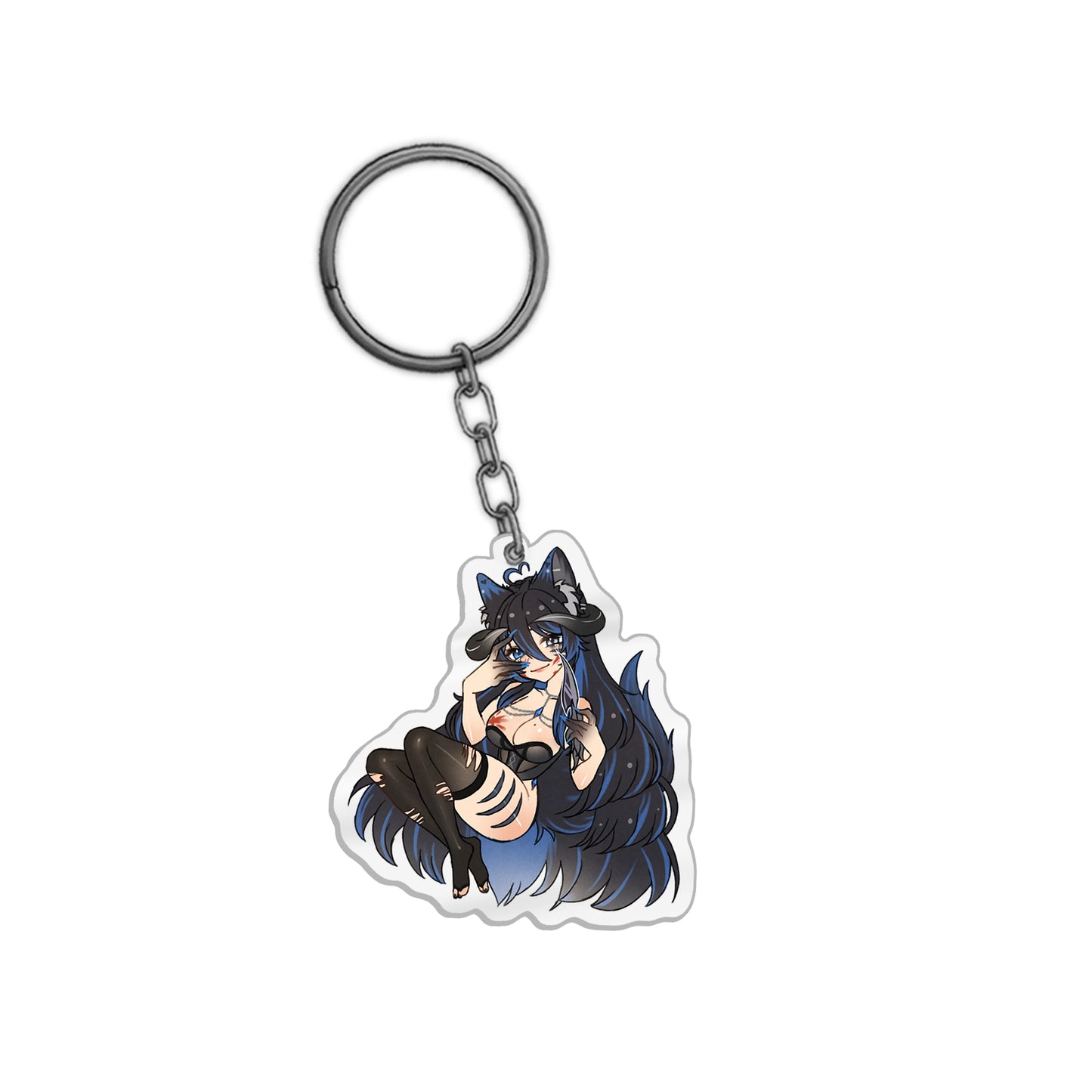 Lylanxia Chibi Yandere Keychain