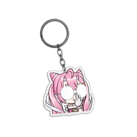 Chibidoki According to Ur Mom Keychain