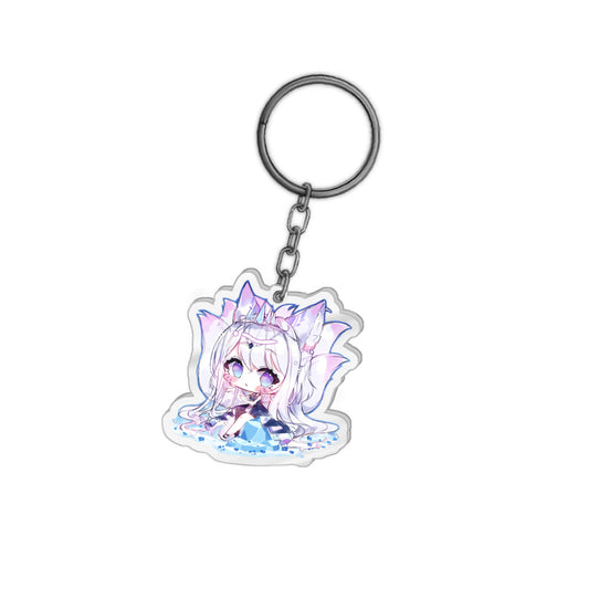 AishaSpades Crystal Keychain