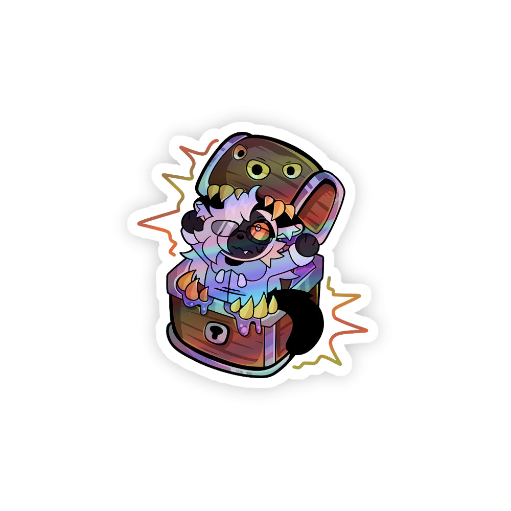 AngelCatzexe Holographic Sticker
