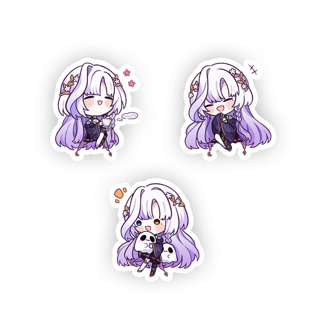 Ashie Twilight Elegance Sticker Pack