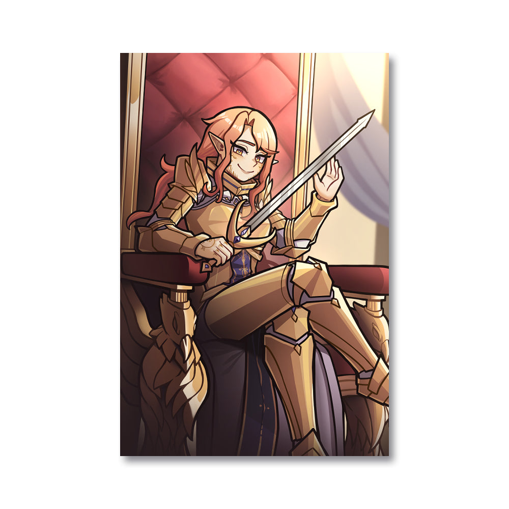 Aurelia Tempris "Smug" Poster – UwU Market