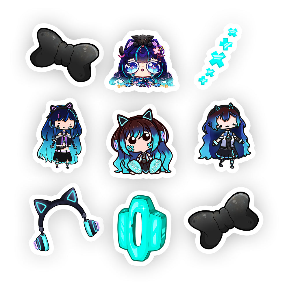 Ayami2059 "Assorted" Sticker Pack