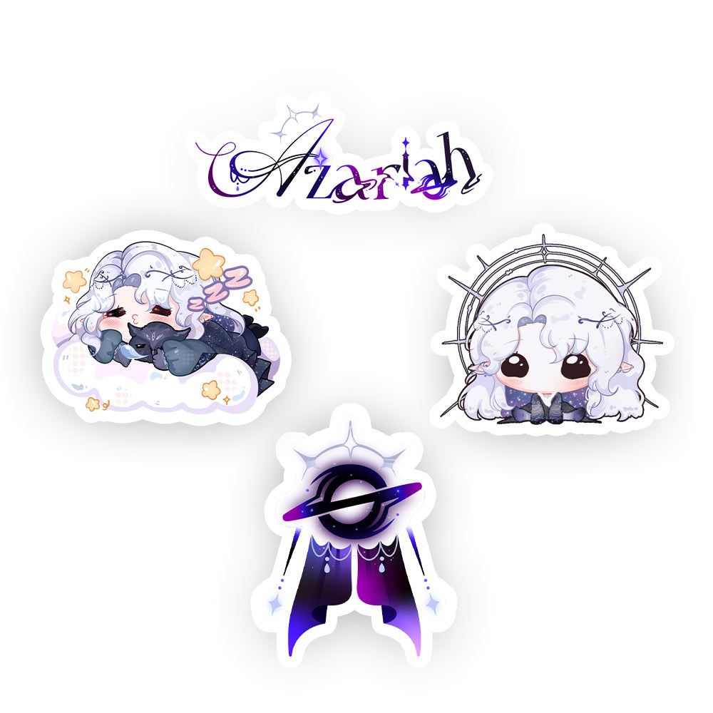 Azariah 'Night Fragments' Sticker Pack