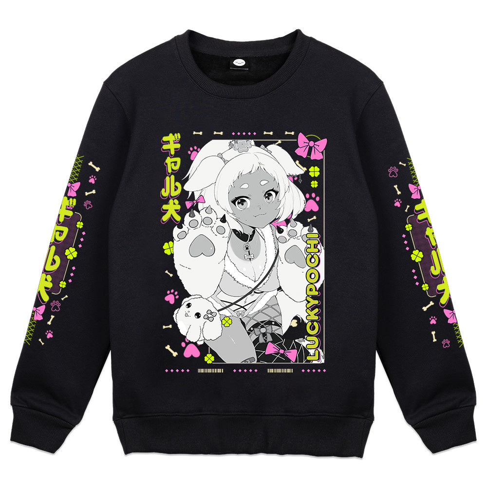 LuckyPochi Gyaru Crewneck