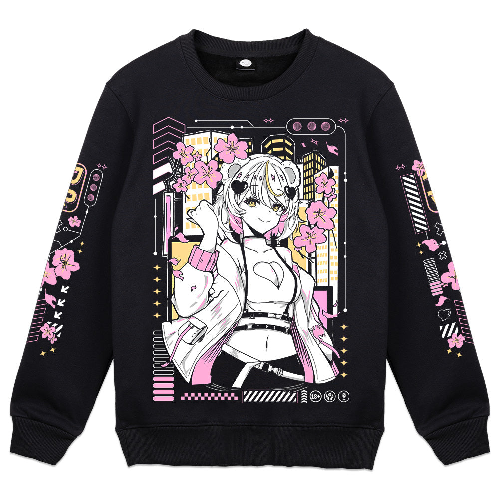 Maddiekuma Cherry Blossom Crewneck