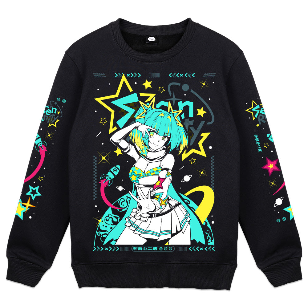 SerenRenity_ Space Assassin Crewneck
