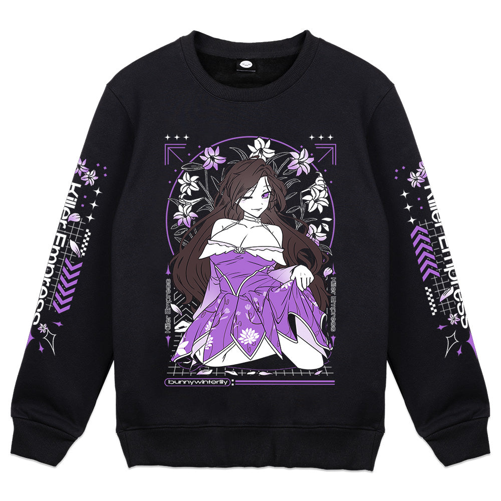BunnyWinterLily Empress Crewneck