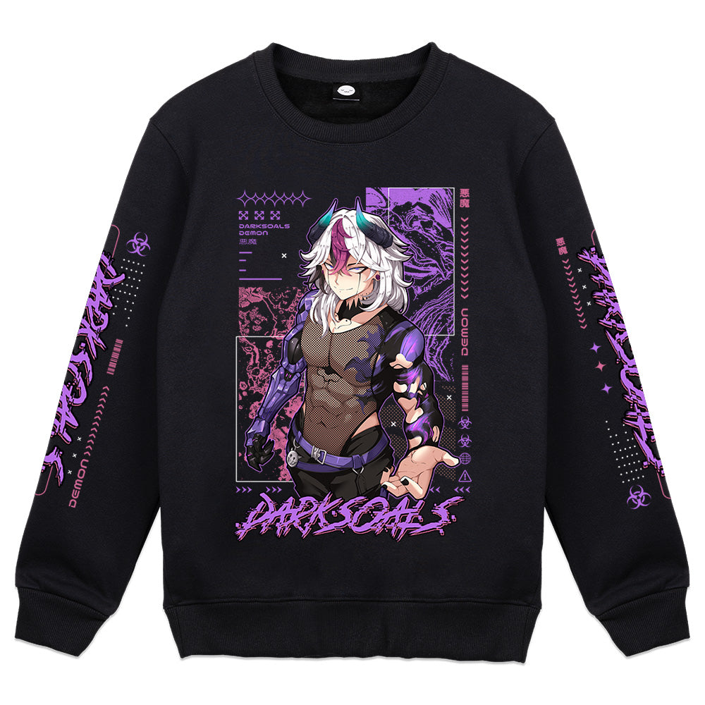 Darks0als Cyber Demon Crewneck