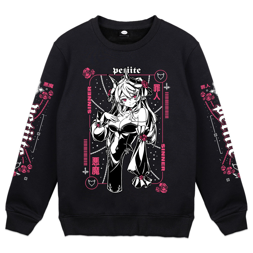 PetiiteVT Demon Crewneck