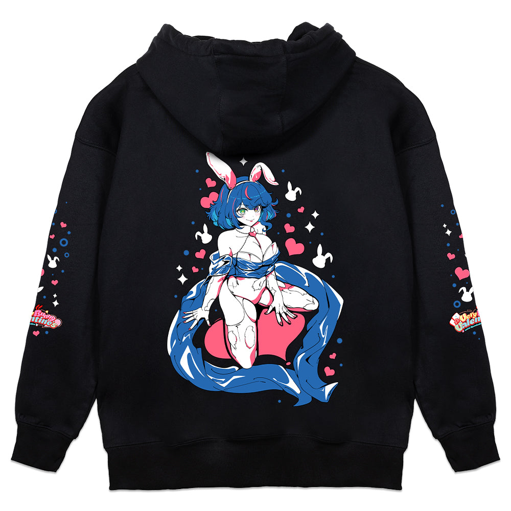 Mischief.EVE "Very Bunny Valentine's" Hoodie - Black
