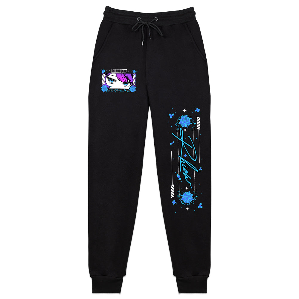 Rhiowmeow Hydrangea Sweatpants
