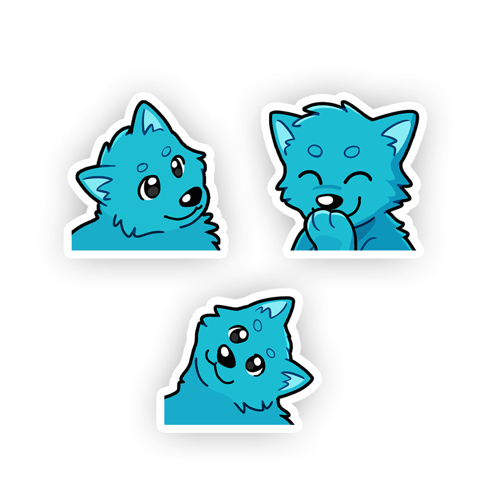 BlueKandy The Silly Doge Sticker Pack