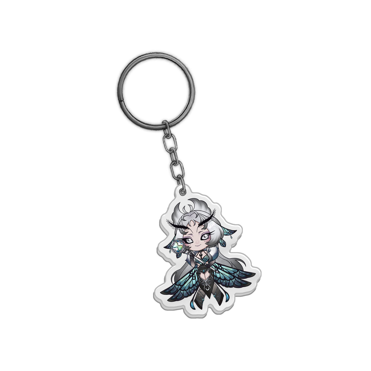CinnaVT Chibi Keychain