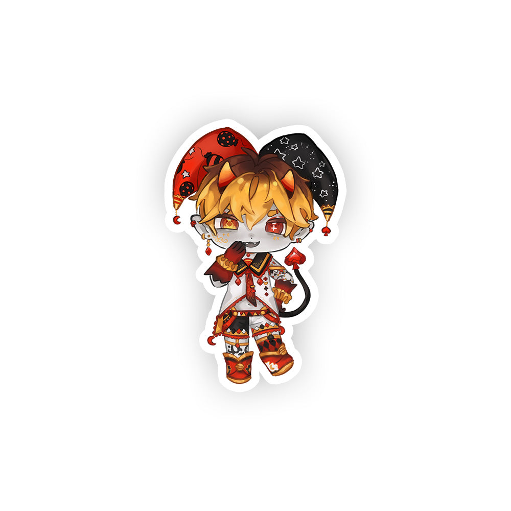 CircuitScars "Chibi" Sticker