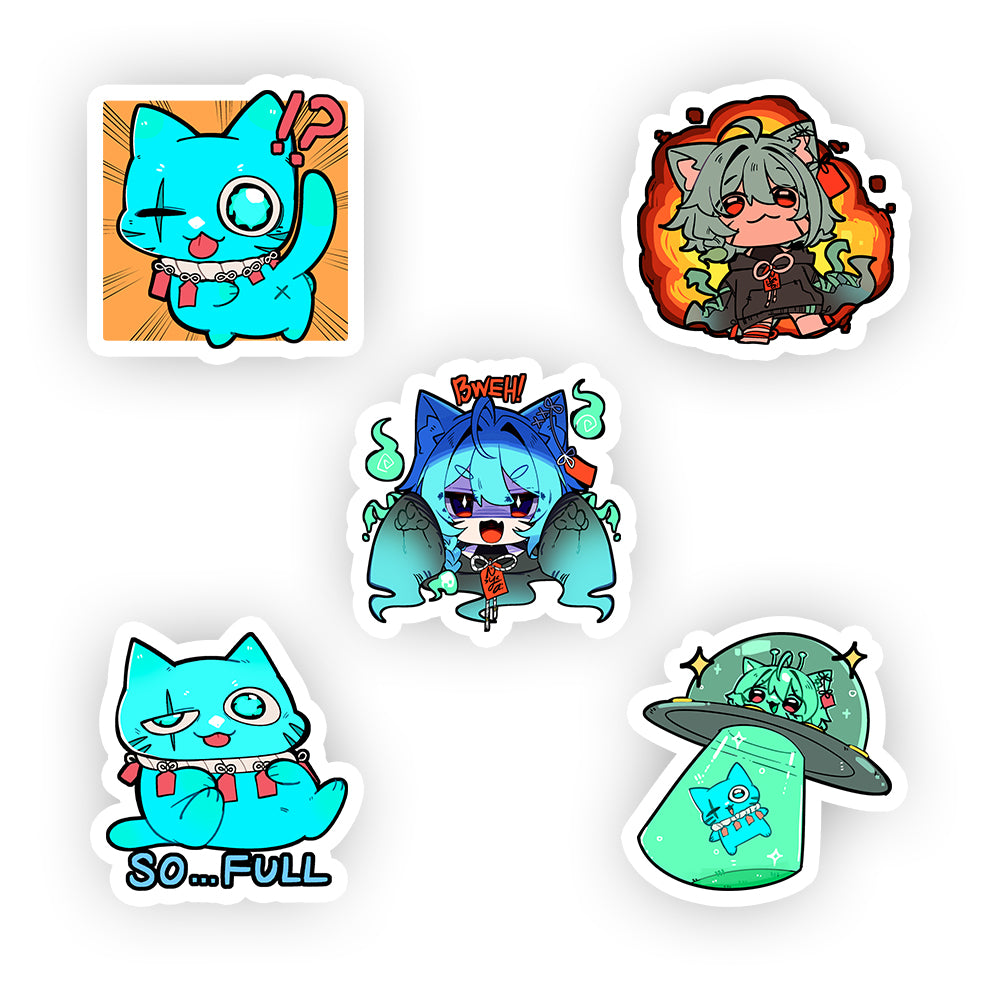 Comfythighs Sticker Pack A