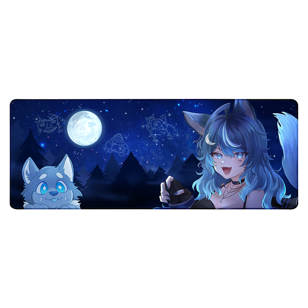Cressuwulf Starry Wulf Sky XL Desk Mat