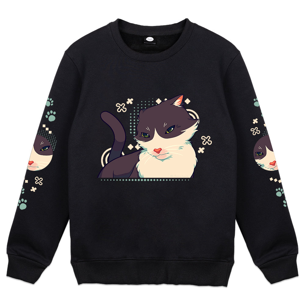 KiwiCat Naughty Kitty Crewneck
