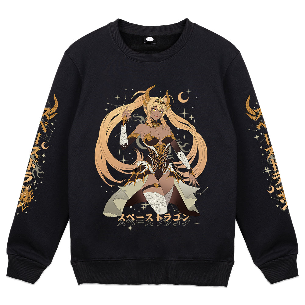 Hyraldia Space Dragon Crewneck