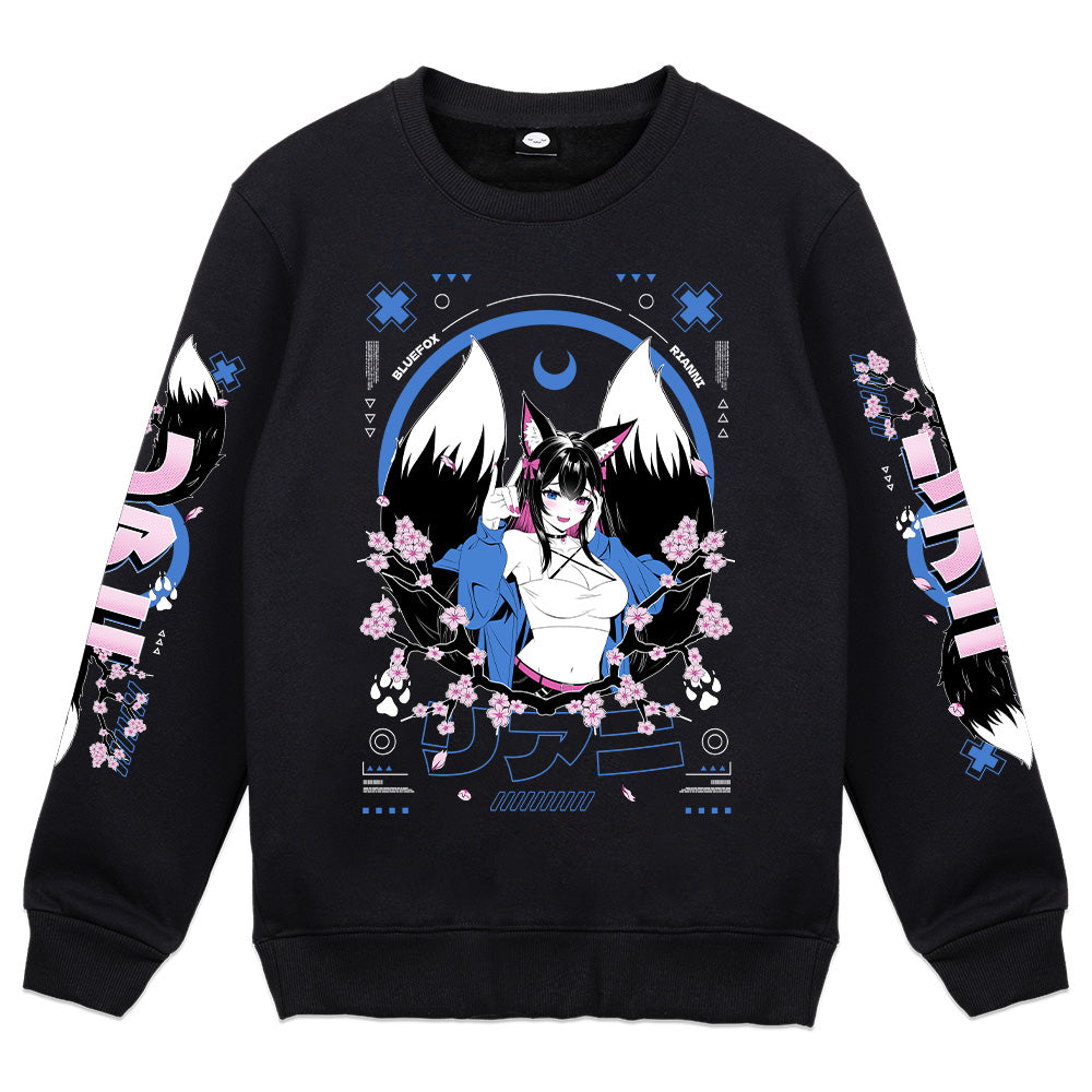 BlueFoxRianni "The Blue Fox" Crewneck