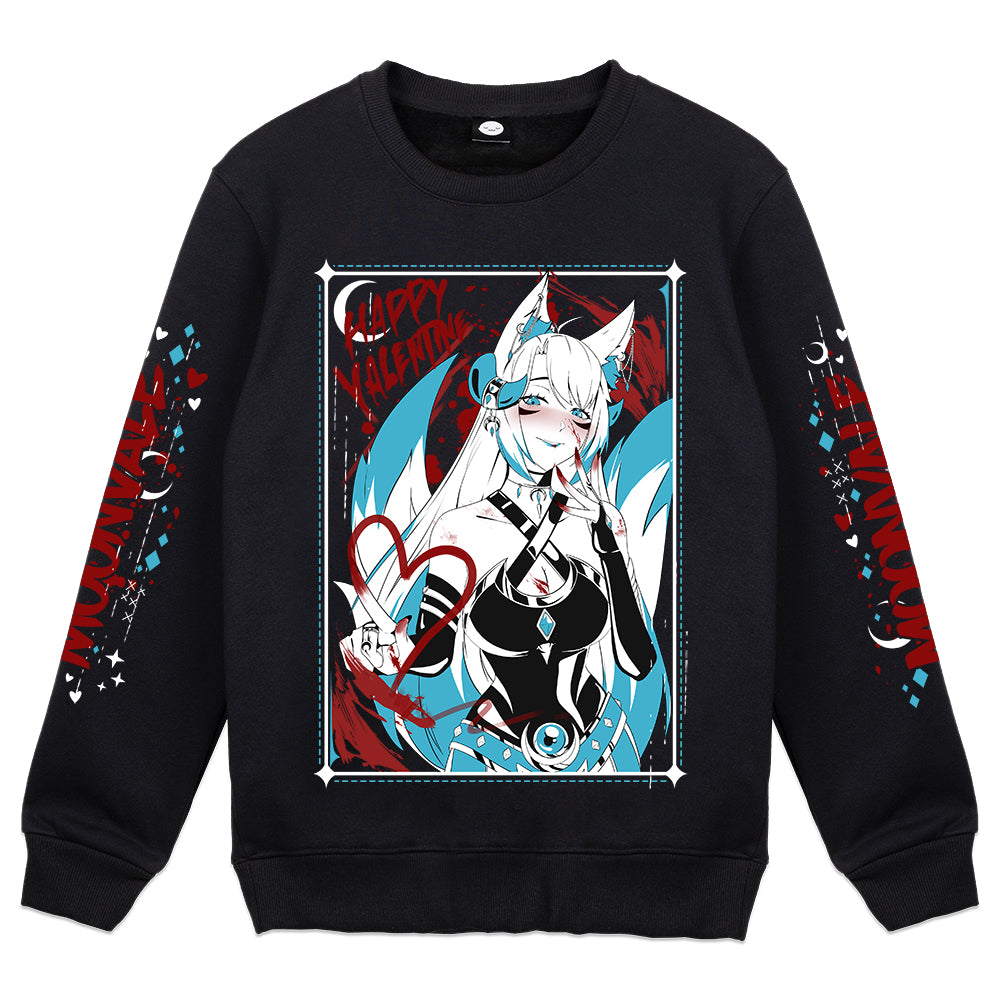 Kitsu Moonvale "Bloody Valentine" Crewneck