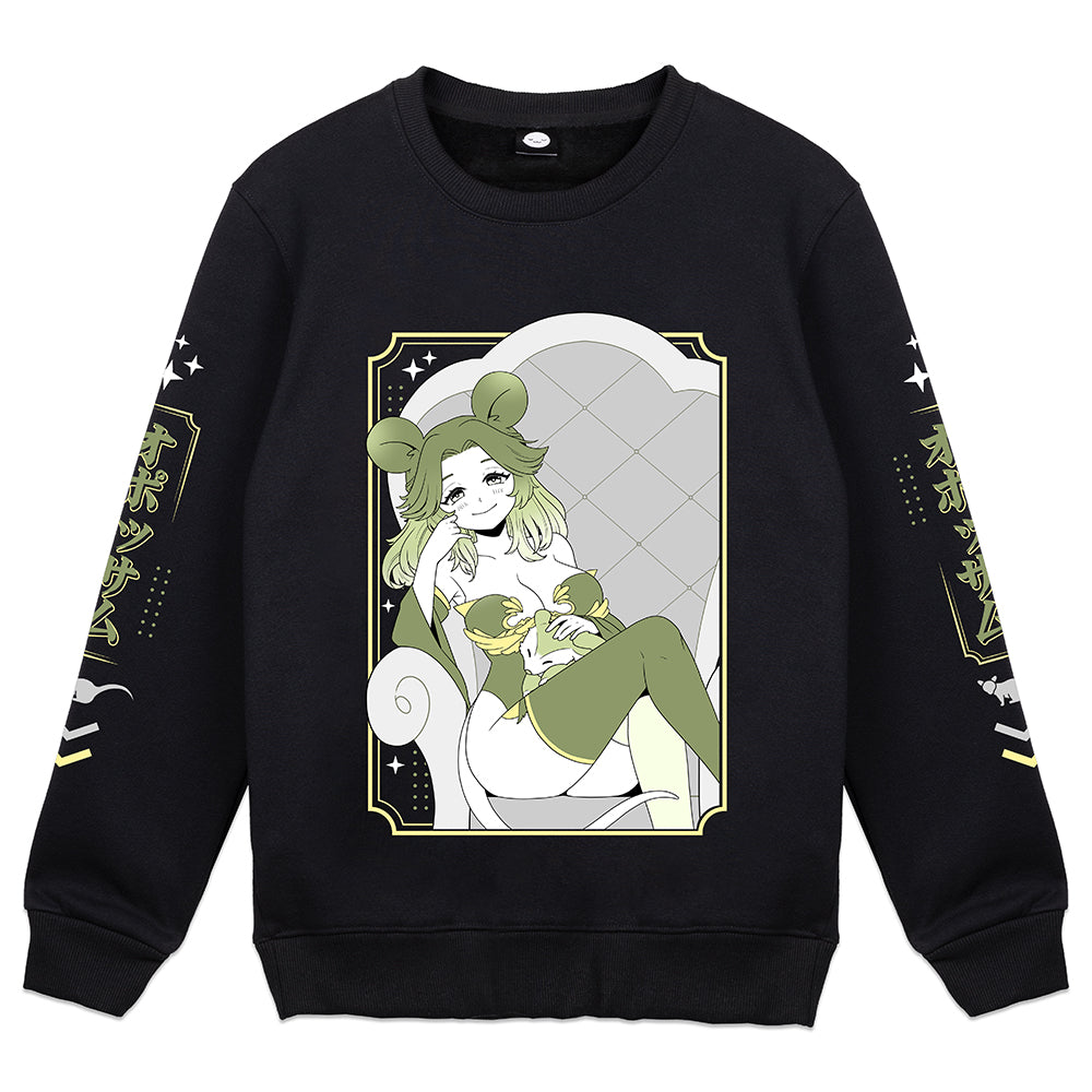 ninidapossum Queen Possum Crewneck