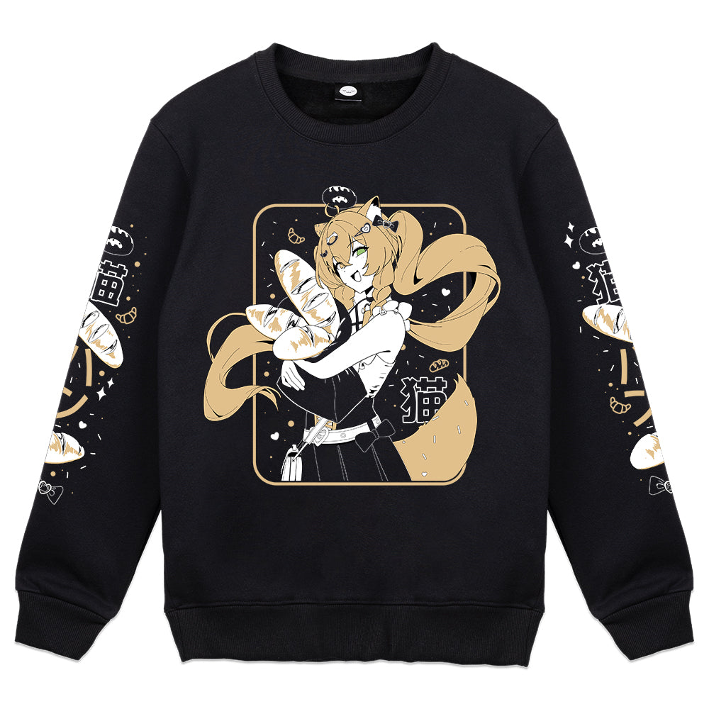 NekopanTV BReadcAT Crewneck
