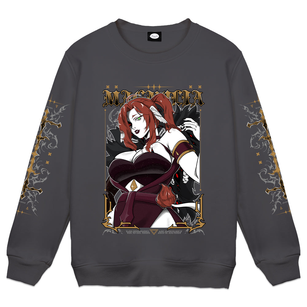 Magnolia_VT "Your Favorite Nightmare" Charcoal Crewneck