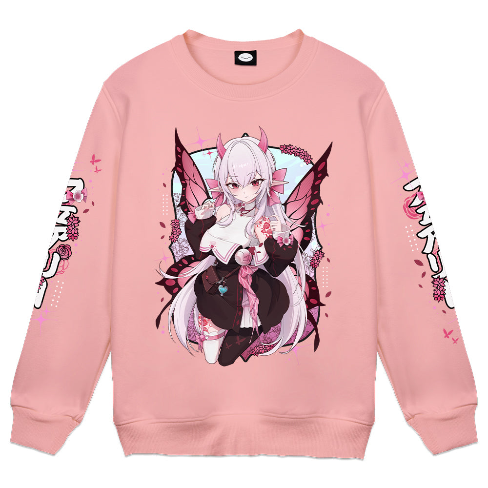 Rheyaheart 'Pretty in Pink' Pink Crewneck