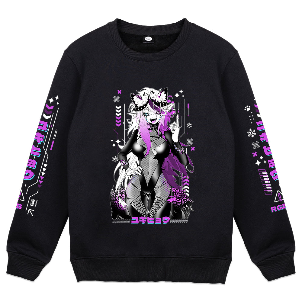 RanInHyung Cyberpunk Leopard Crewneck