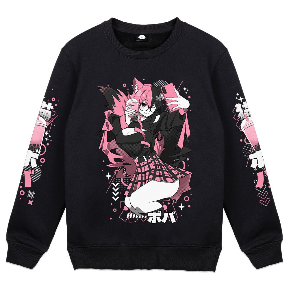 artsyweebie Boba Crewneck