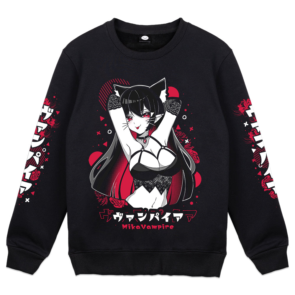 MikaVampire Nya! Crewneck