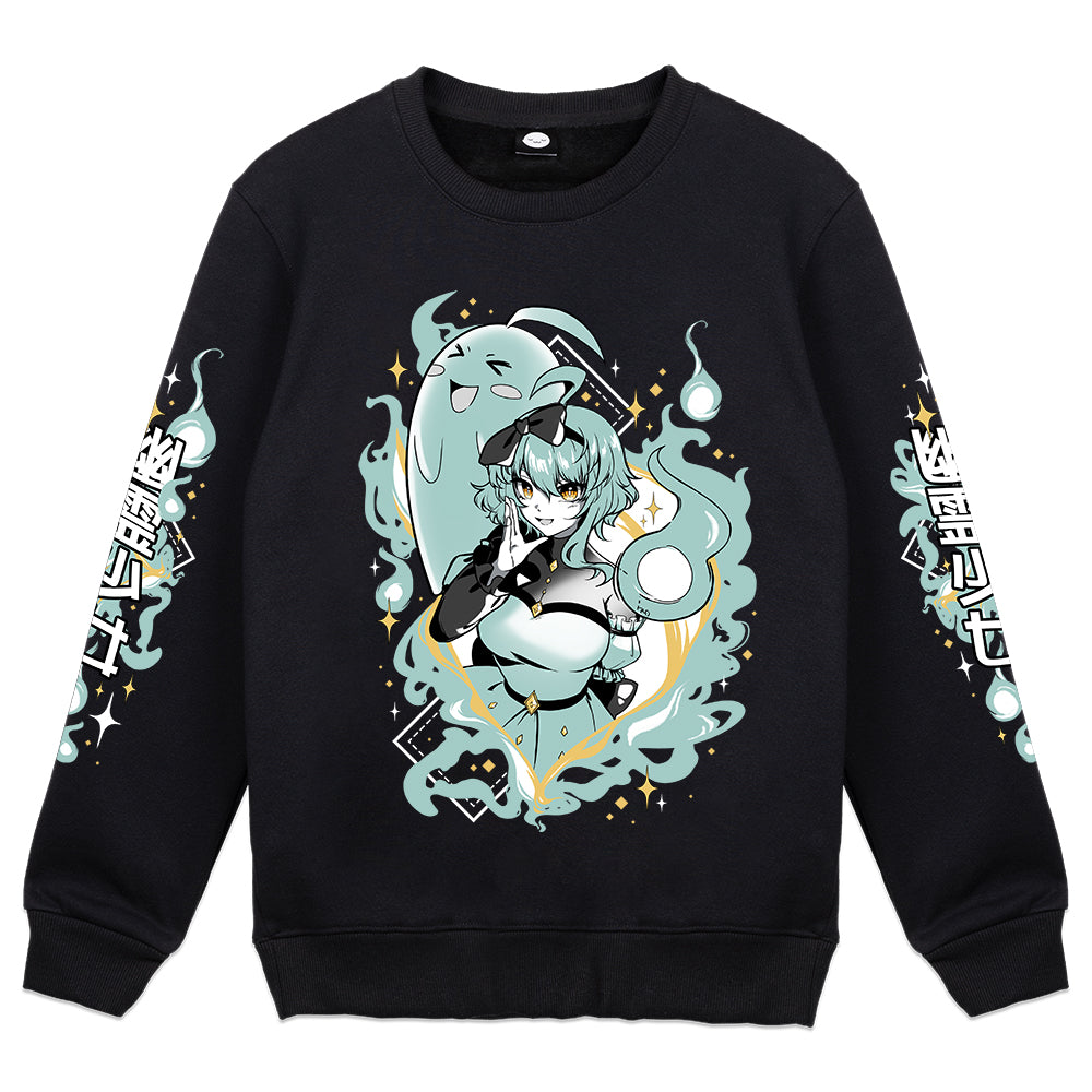 GhostGirlMarlie Oshi Hoshi Golden Ghost Crewneck