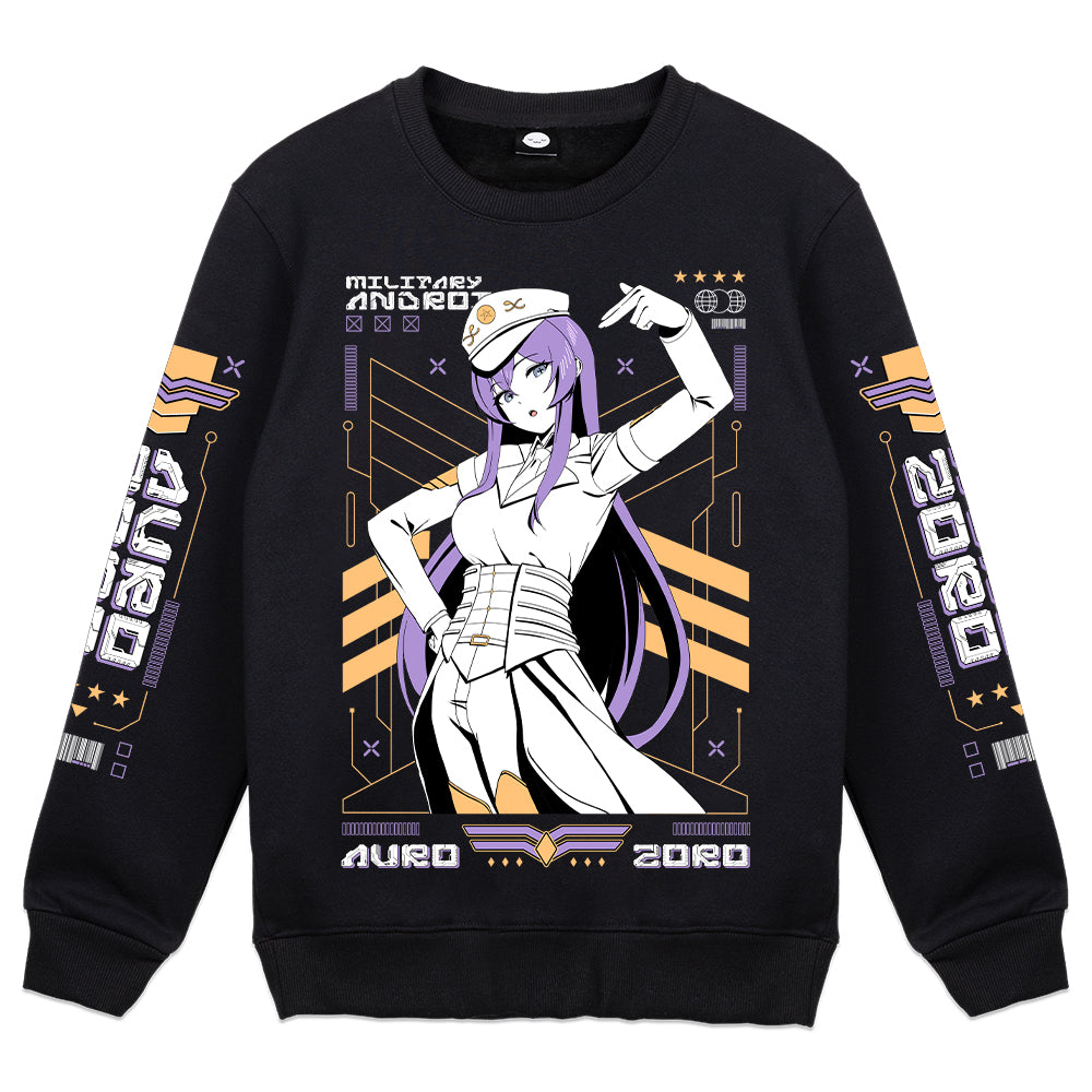 AuroZoro Military Android Crewneck