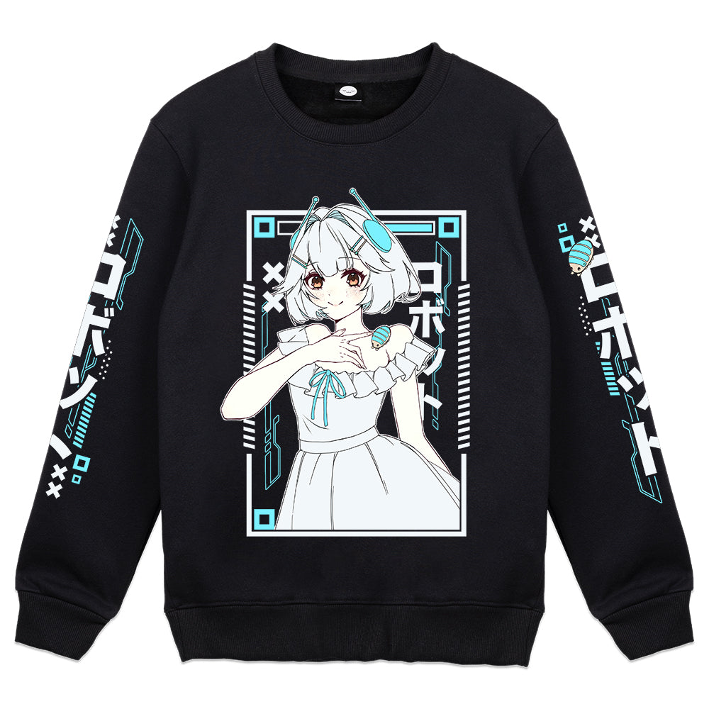 Ellie_Minibot Sweet Lil Robot Crewneck