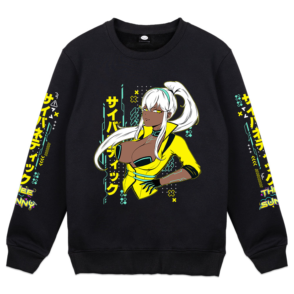 TheeSunnyVT Heart of Chrome Crewneck