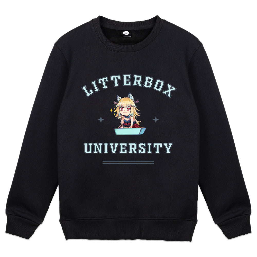momomeowy Litterbox University Crewneck