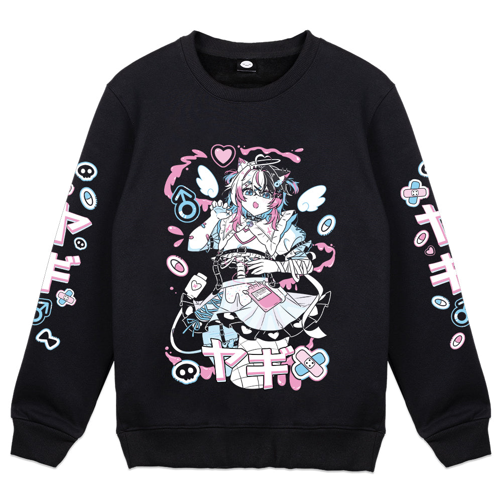 Milkyray Internet Angel crewneck