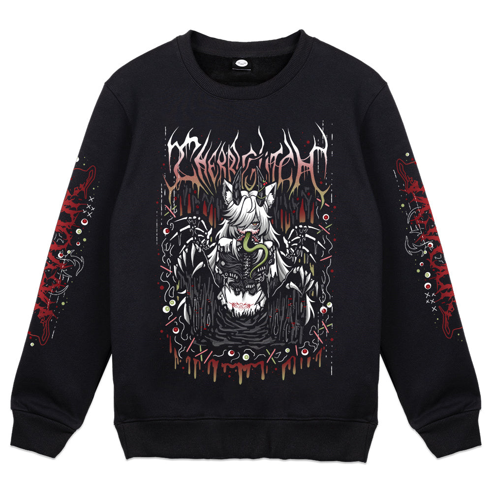 CherriGlitch Devour Crewneck