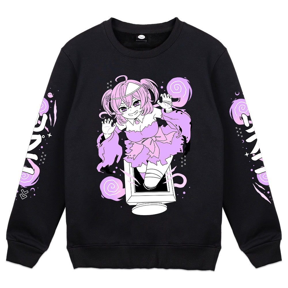 Ripnicolle Haunted Screentime Crewneck