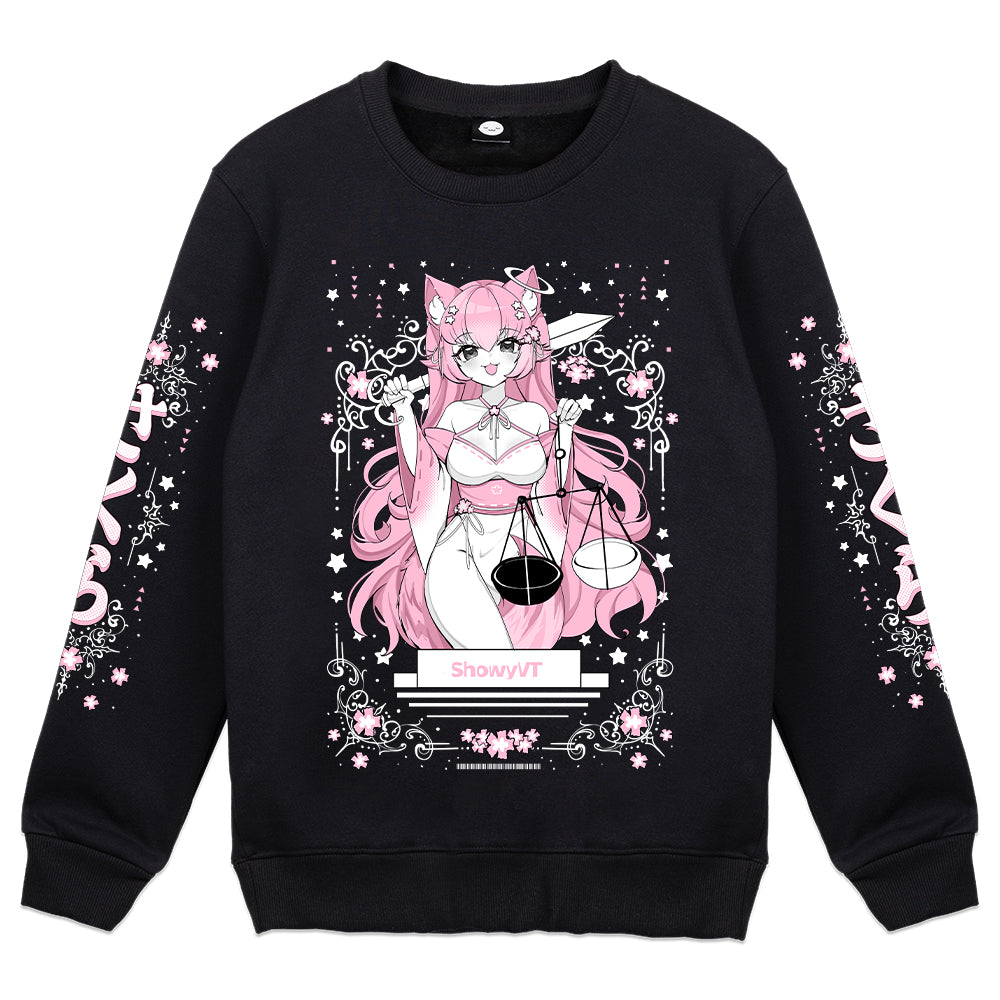 ShowyVT "Shrine Goddess Tarot" Crewneck