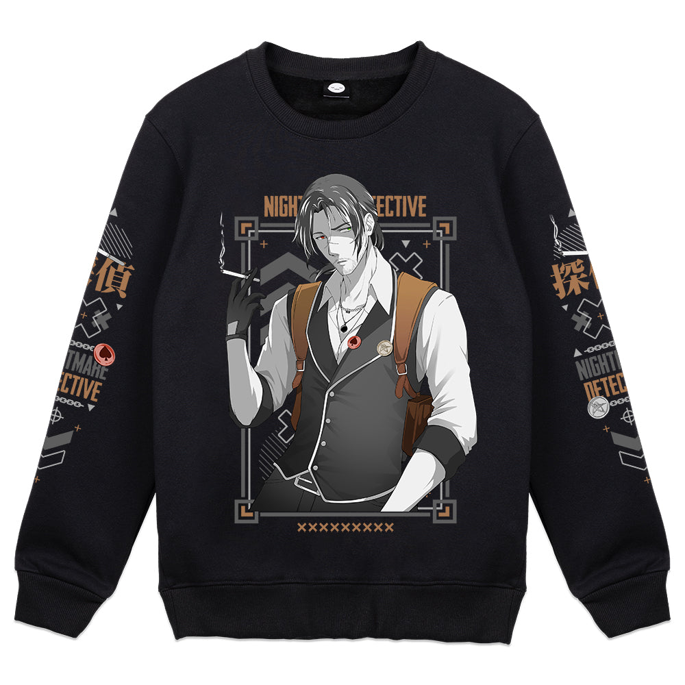 Nightmaredetective Smoking Evidence Crewneck