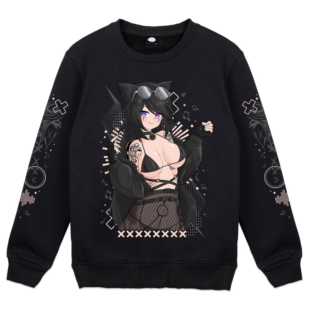 Lovelyy Midnight Groove Crewneck