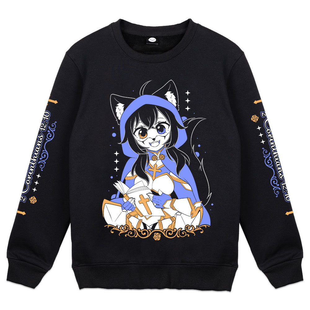 ArmorOfFaith 'Knight of the Wolf' Crewneck