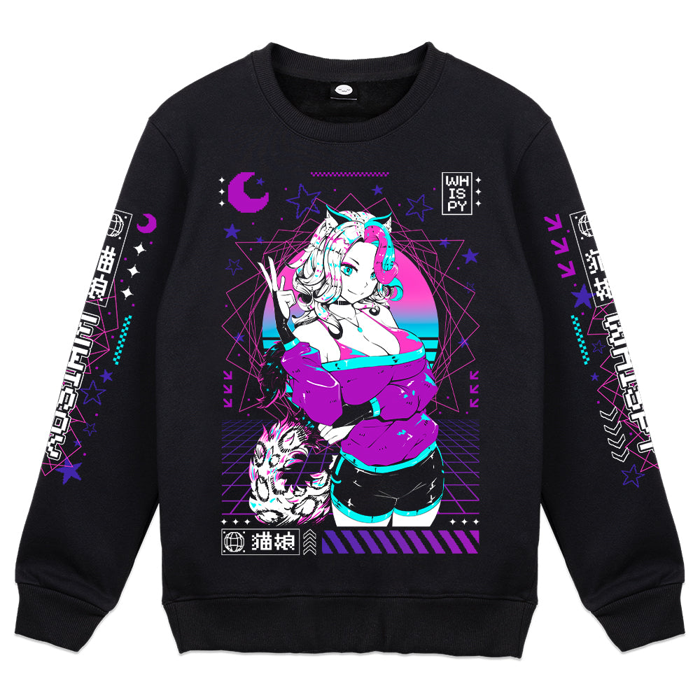 WhispyStars Retro Crewneck